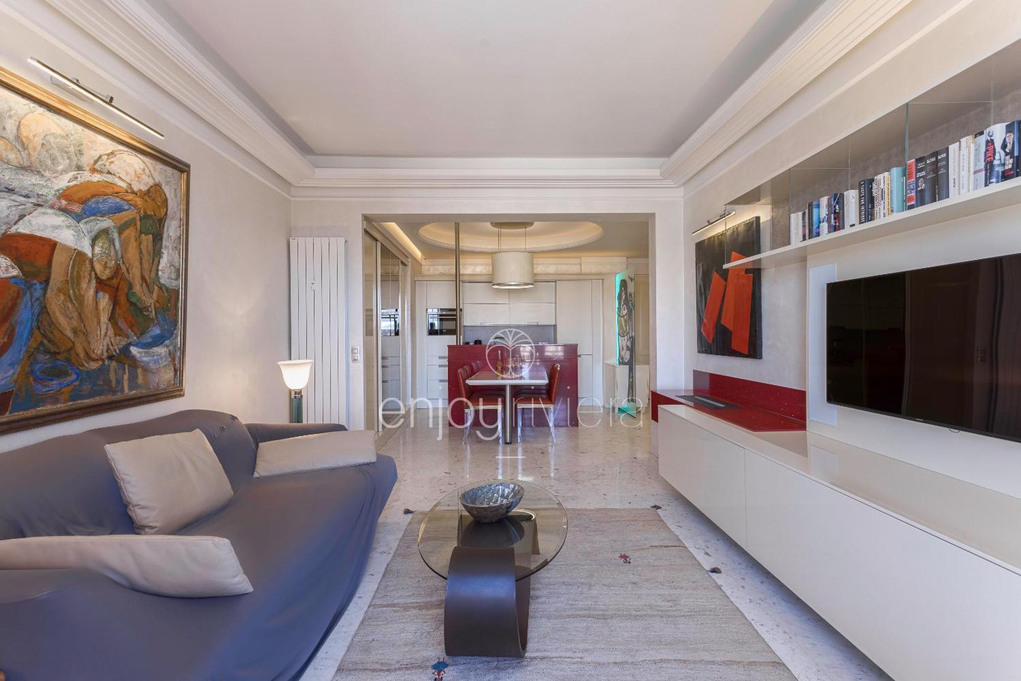 Palais Miramar Suite Art Modern - Derniere Etages Vue Mer - 75M De Confort - En Face Des Plages -Wifi - Clim カンヌ エクステリア 写真